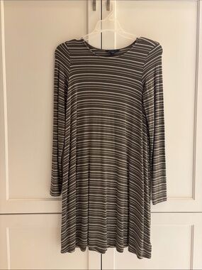 knee length dresses for ladies CORDUROY BABYDOLL DRESS- 2 COLORS